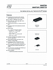 DataSheet M48T08Y pdf